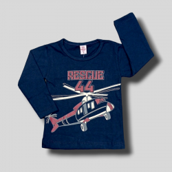 BEBE - CAMISETA - HELICÓPTERO